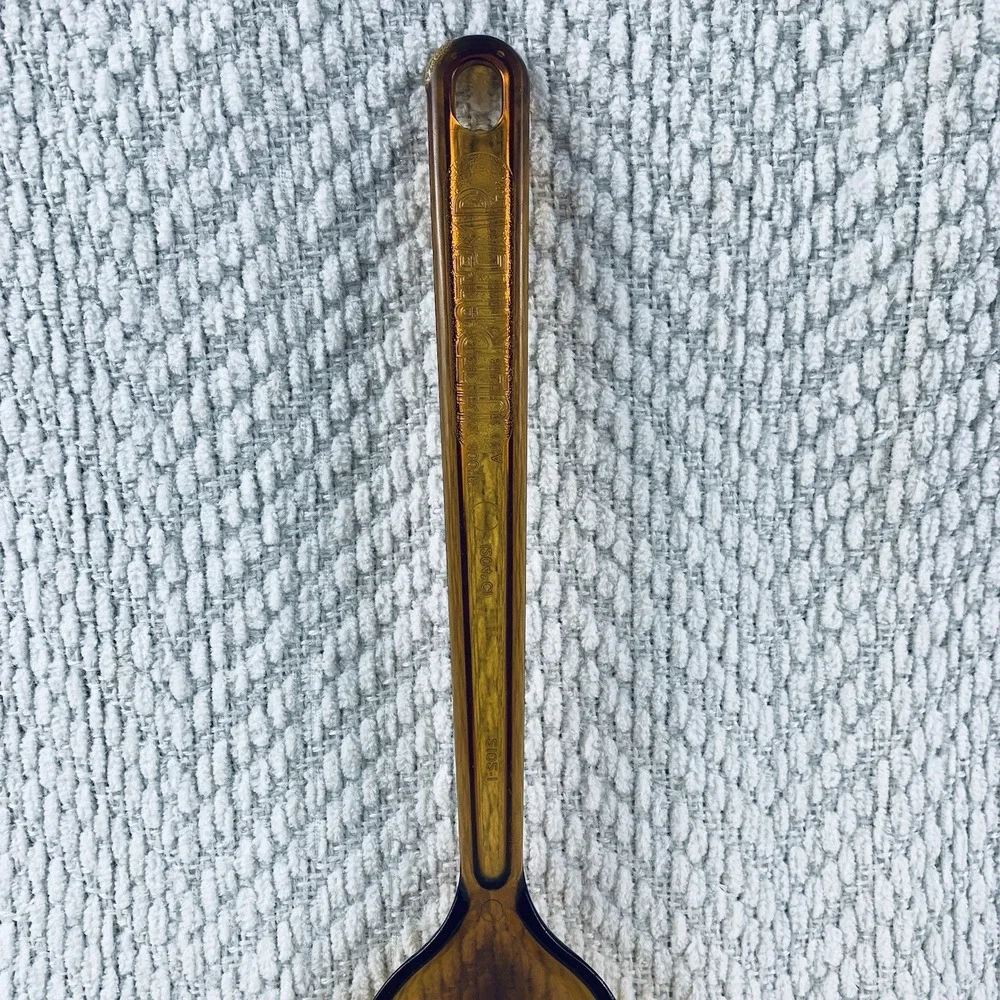 Vintage Ultratemp Serving Spoon Amber Brown Robinson Knife Co Retro‎ Kitchen MCM